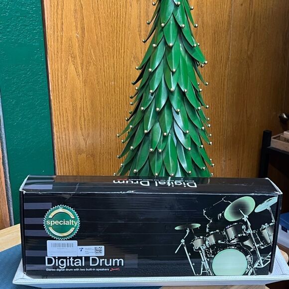 New Electric Drum Set, 7-Pad Electronic Drum Set Headphone Included, Roll-up - Picture 1 of 6